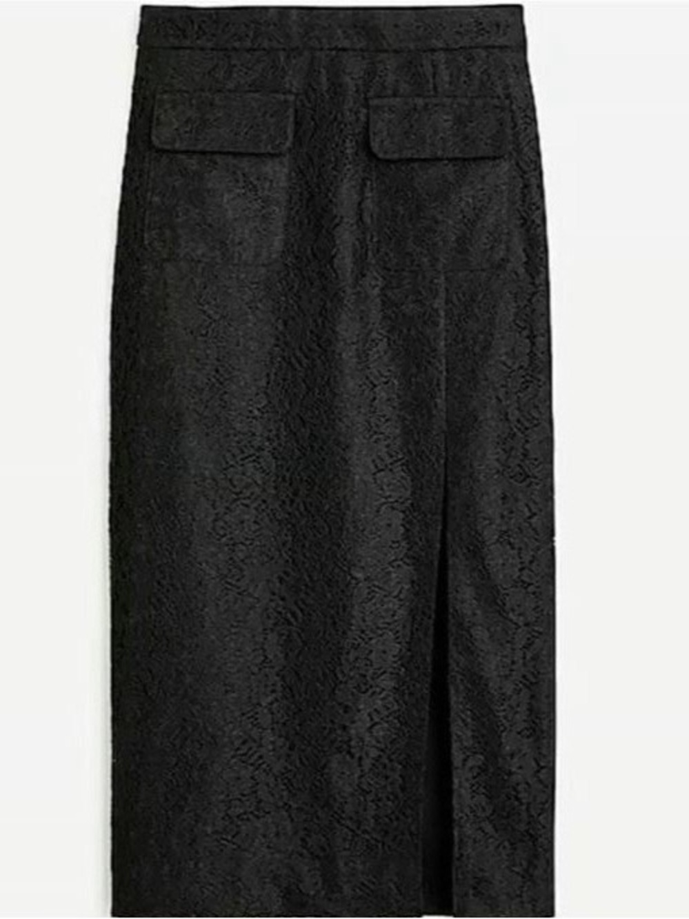NWT J. Crew Side Slit Lace Pencil Skirt